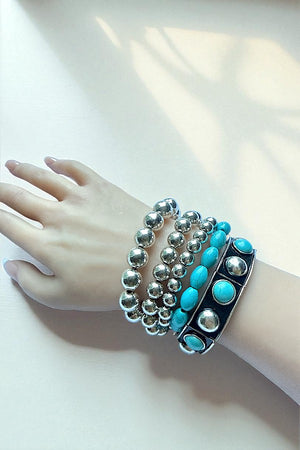 WESTERN TQ BUBBLE MULTI STRETCH BRACELET