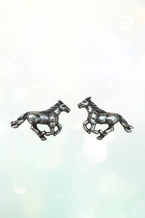 WESTERN TQ DESIGN STUD MINI HOOP EARRING SET