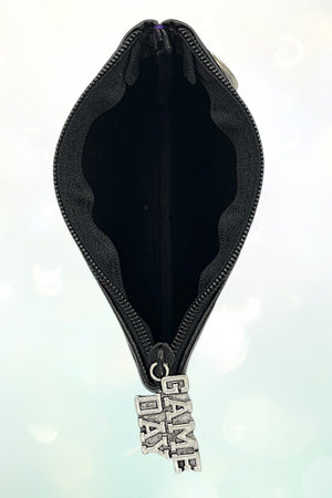 PURPLE GAME DAY COIN PURSE