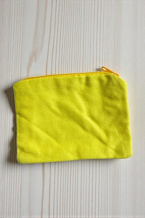 FLORAL MULTI SEED BEAD MINI POUCH