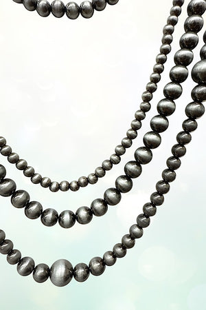 WESTERN NAVAJO PEARL LAYERED NECKLACE