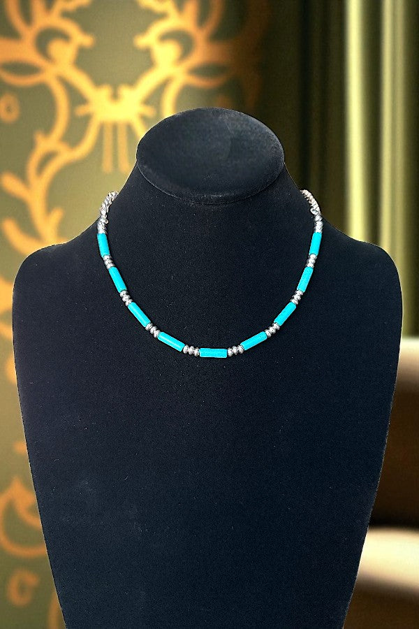 TQ GEM ACCENT WESTERN THEME LAYERED NECKLACE