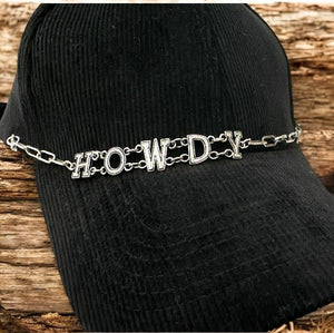 HOWDY TRUCKER HAT CHAIN