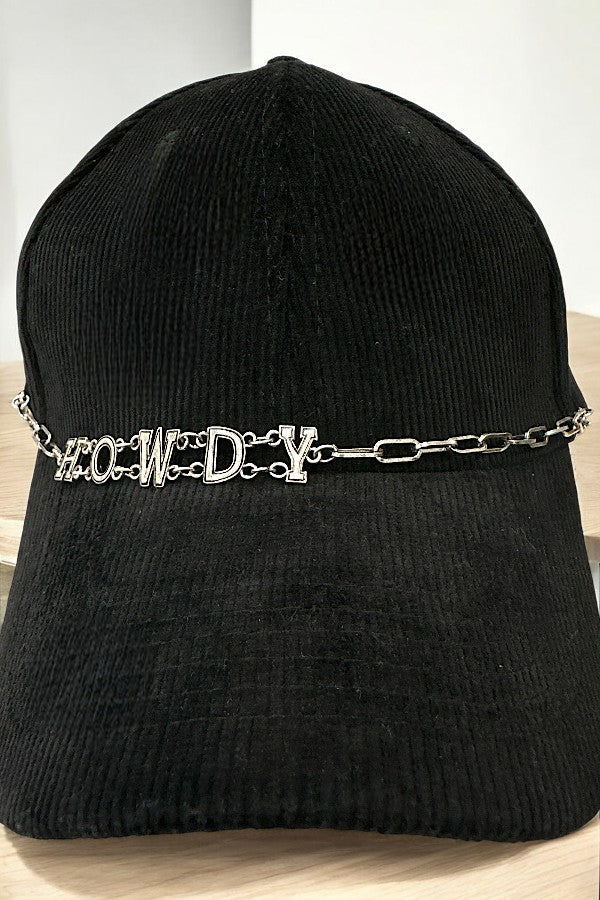 HOWDY TRUCKER HAT CHAIN