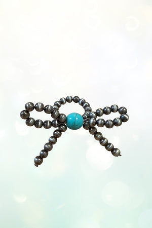 TQ GEM ACCENT NAVAJO PEARL RIBBON STRETCH RING