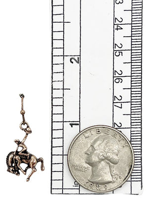 HORSE ACCENT OVAL GEM PENDANT NECKLACE SET