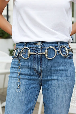 WESTERN SNAFFLE BIT LINK BELT