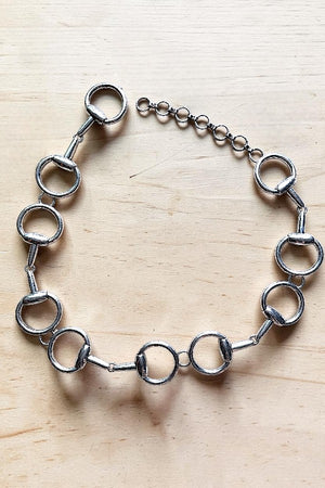WESTERN SNAFFLE BIT LINK BELT