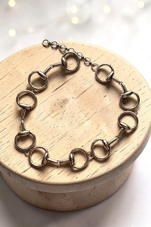 WESTERN SNAFFLE BIT LINK BELT