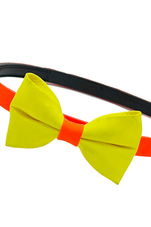 Bow Accent Vivid Color Headband