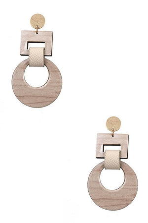 MULTI LINK FASHION DANGLE EARRING