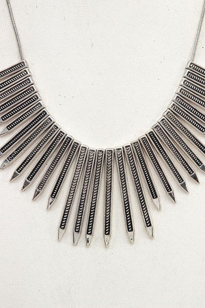 FRINGE BIB NECKLACE SET