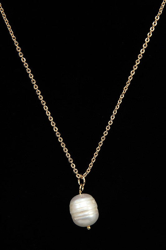 FRESHWATER PEARL PENDANT NECKLACE