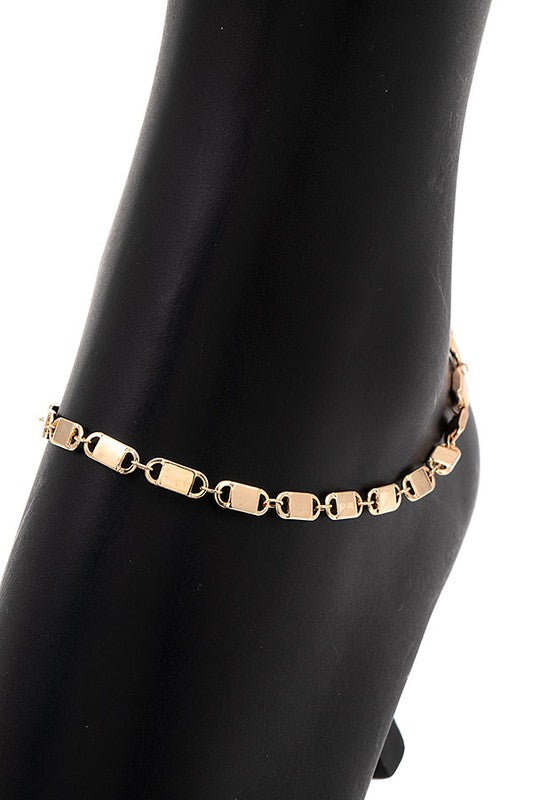 CHAIN LINK ANKLET