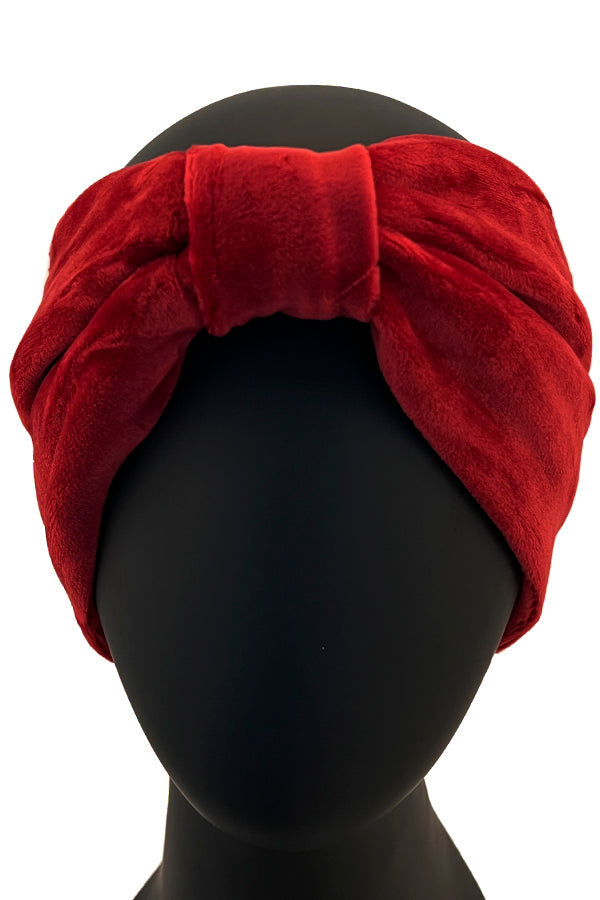 Velvet Like Fashion Turban Headband