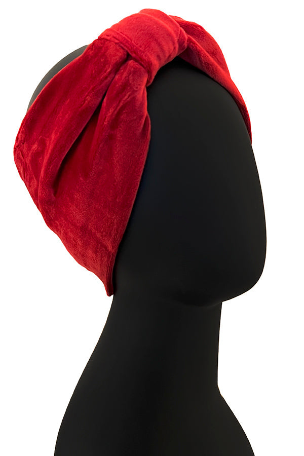 Velvet Like Fashion Turban Headband