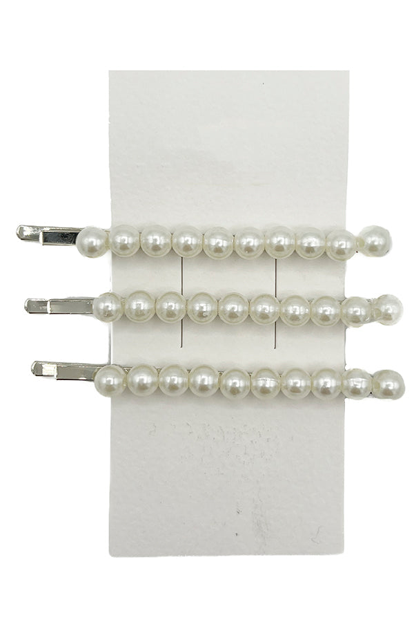 Pearl Accent 3 in 1 Hair Pin Set