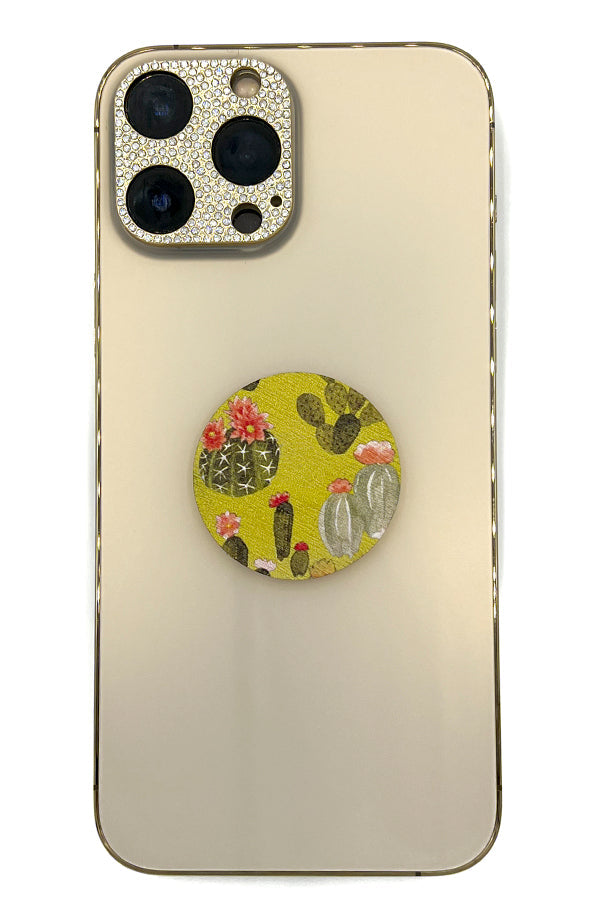 Cactus Print Self Adhesive Charm