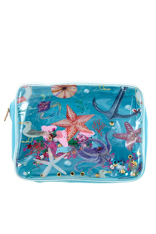 Sea Theme Makeup Bag