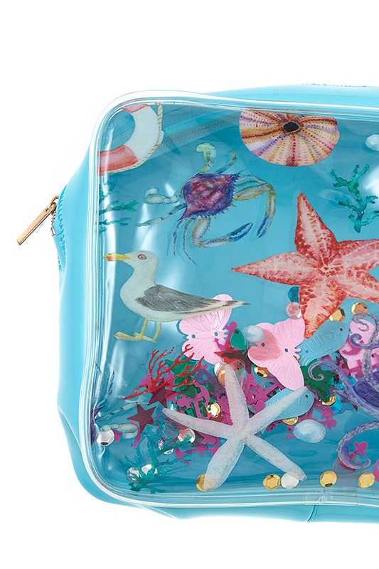 Sea Theme Makeup Bag