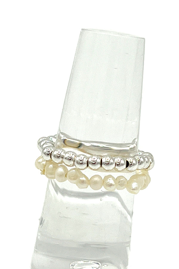 Pearl Bead Mix Ring