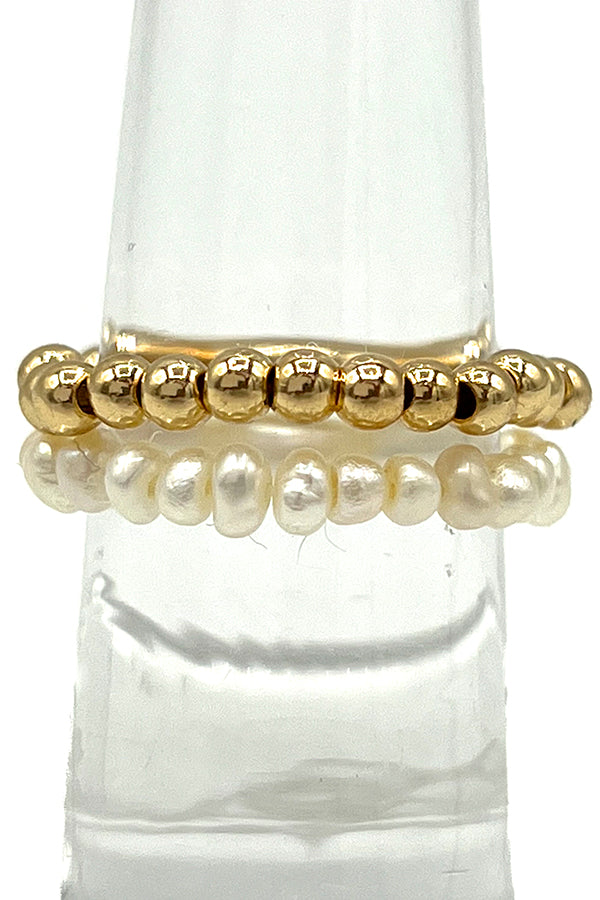 Pearl Bead Mix Ring