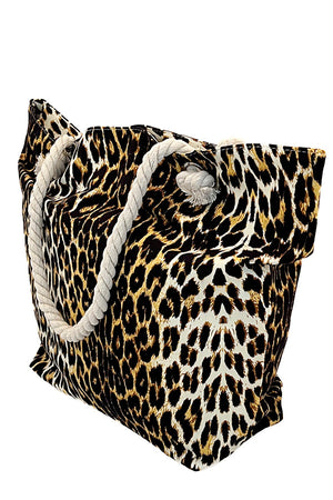 Animal Print Fashion Tote Bag