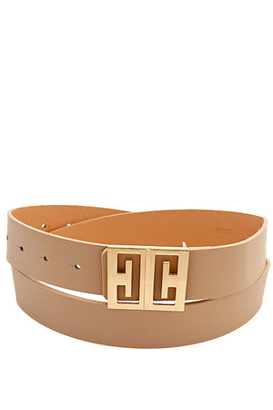 Maze Pattern Fashion Buckle Belt