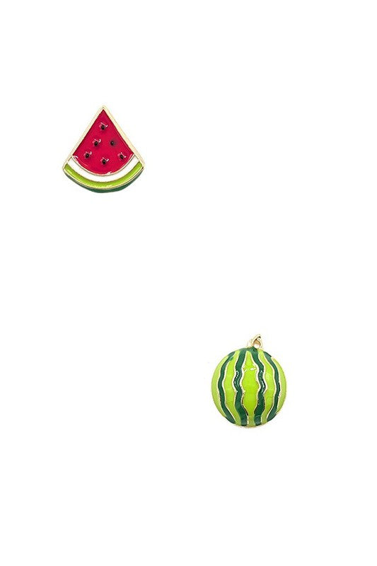 Watermelon Post Earring
