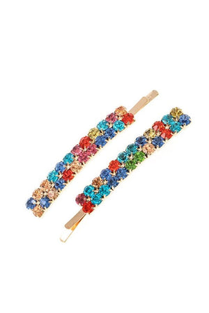 Crystal Gem Hair Pin Set