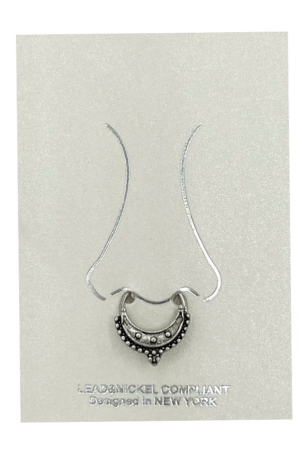Bead Accent Nose Ring