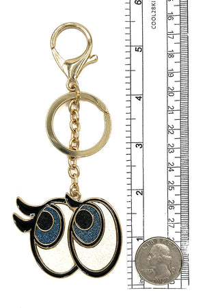 Novelty Eyeball Fashion Keychain