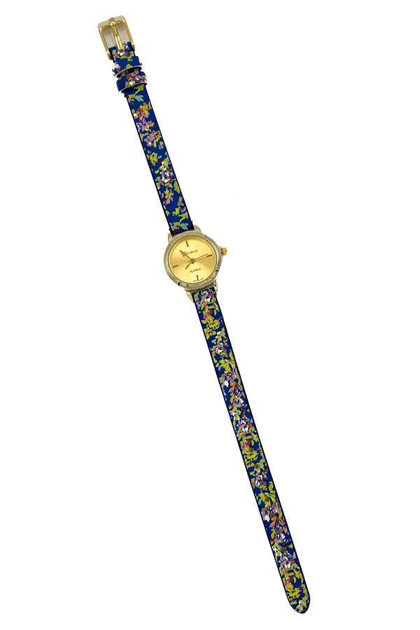 Mix Print Thin Fashion Watch