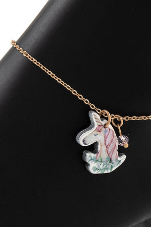 UNICORN ANKLET CHARM