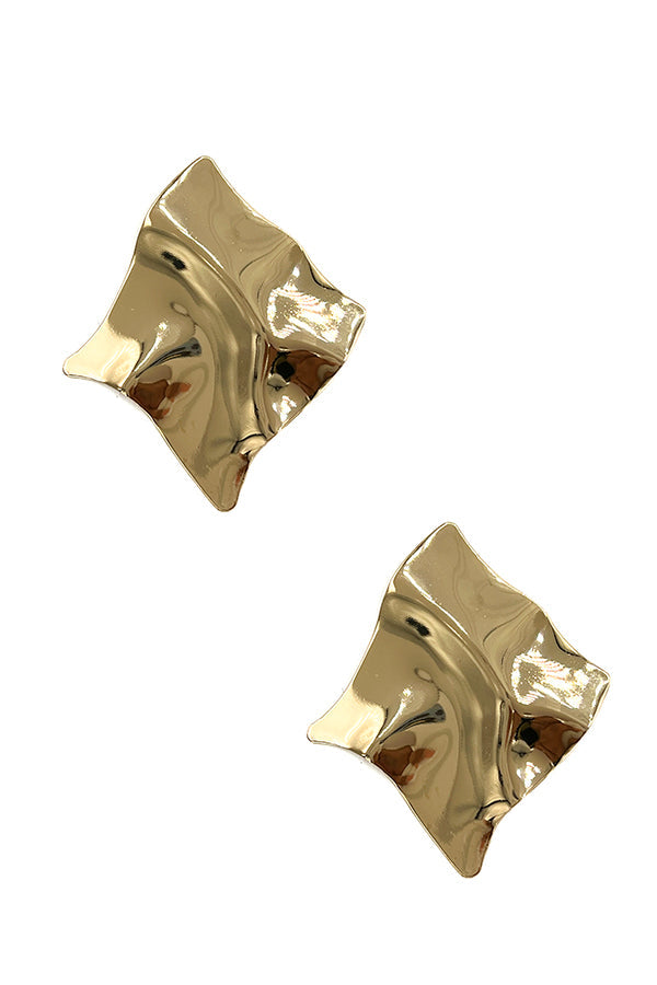 Abstract Oversize Post Earring