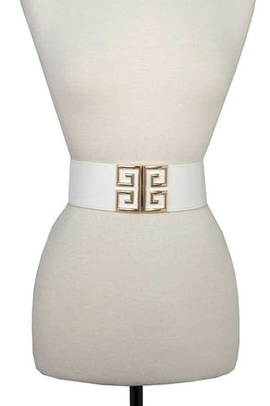 Maze Fashion Buckle Stretch Belt