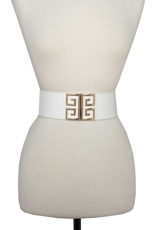 Maze Fashion Buckle Stretch Belt