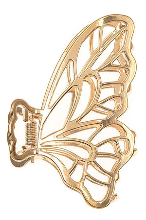 BUTTERFLY CUT OUT HAIR CLAW