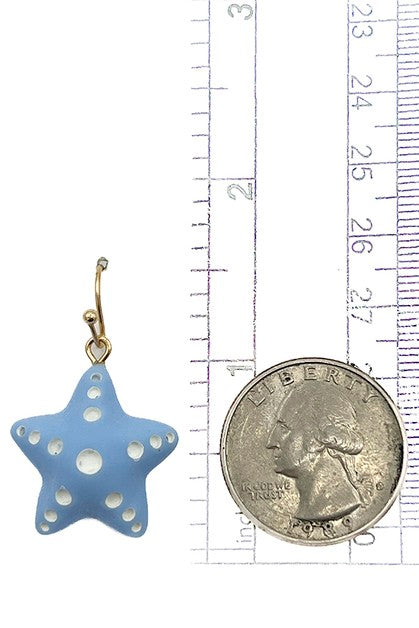 Starfish Clay Earring